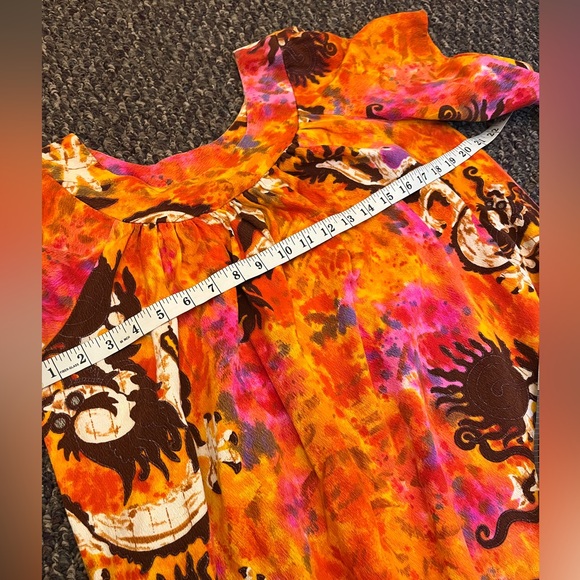 1960’s - 1970’s Vintage Caftan MuuMuu - Picture 11 of 14